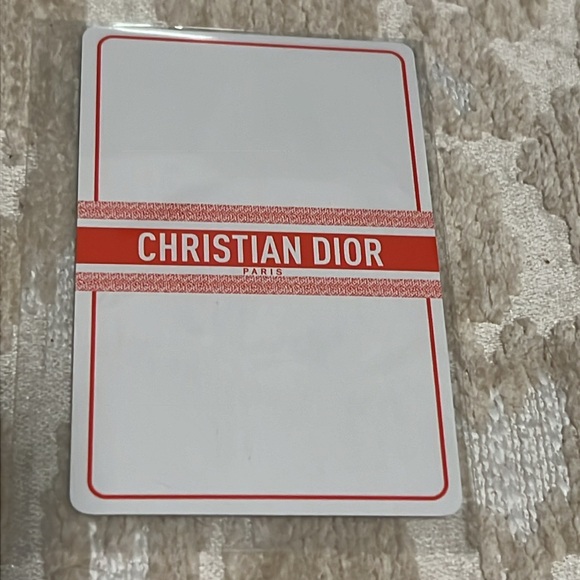 Dior Other - Christian Dior 7 of spades playing card